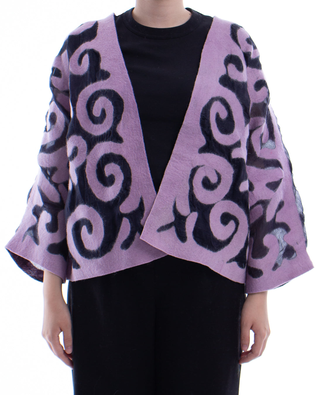 Felted lilac jacket