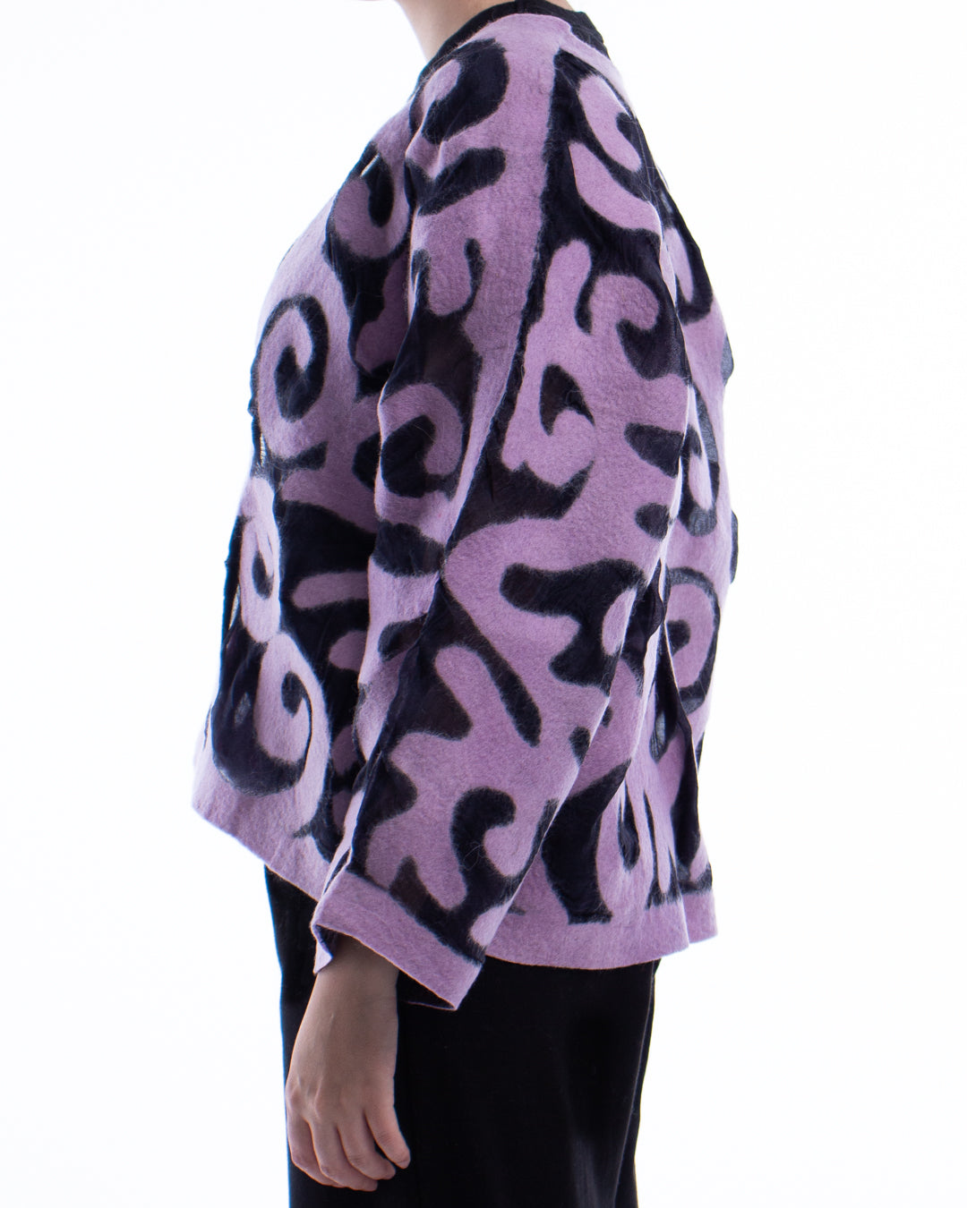 Felted lilac jacket
