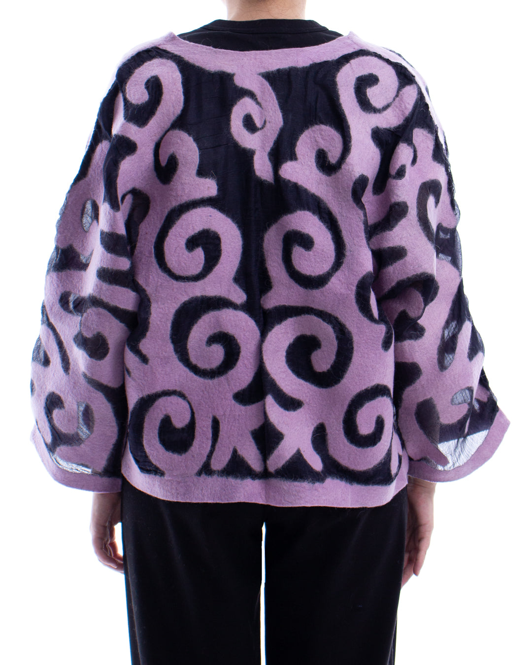 Felted lilac jacket