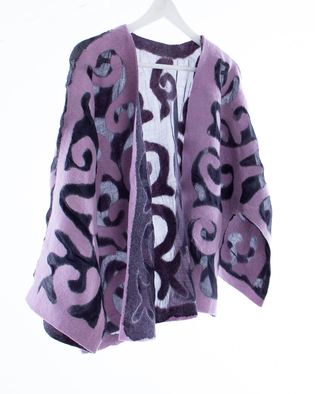 Felted lilac jacket